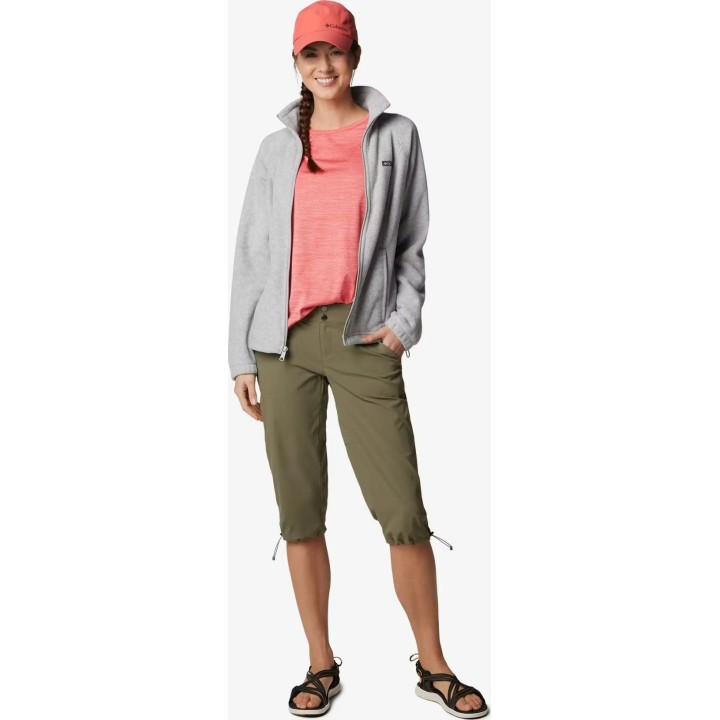Chaqueta de forro polar con cremallera completa para mujer Columbia Benton Springs