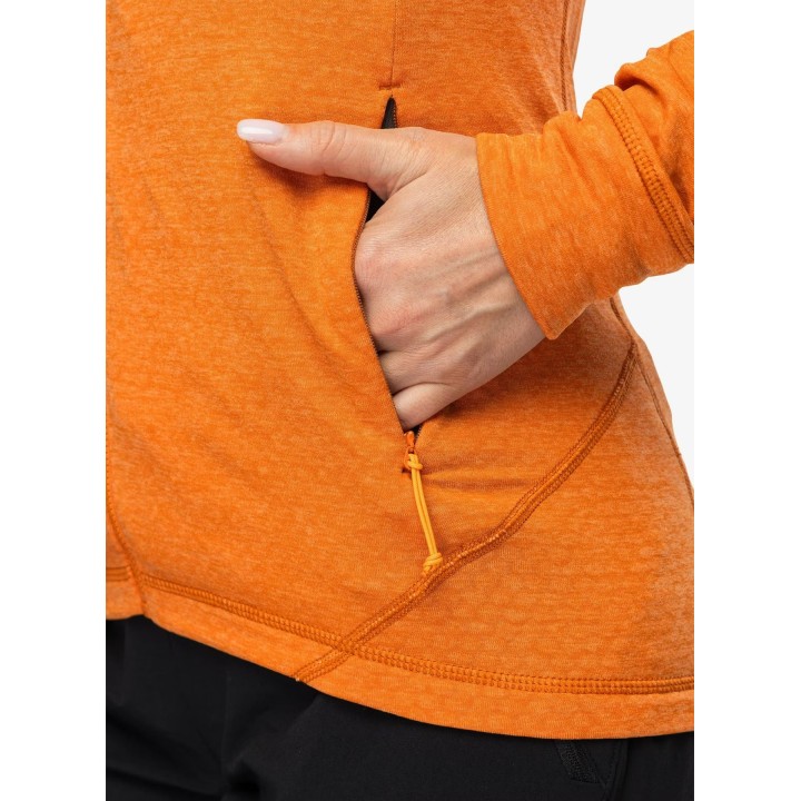 Chaqueta de forro polar para mujer Rab Nexus, color Dark Melba, talla M