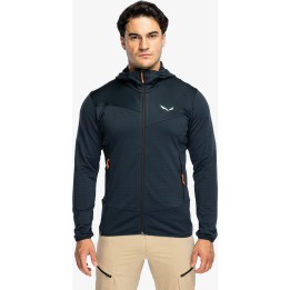 Chaqueta de forro polar Salewa Puez Altavia PL HD, color arándano, talla L