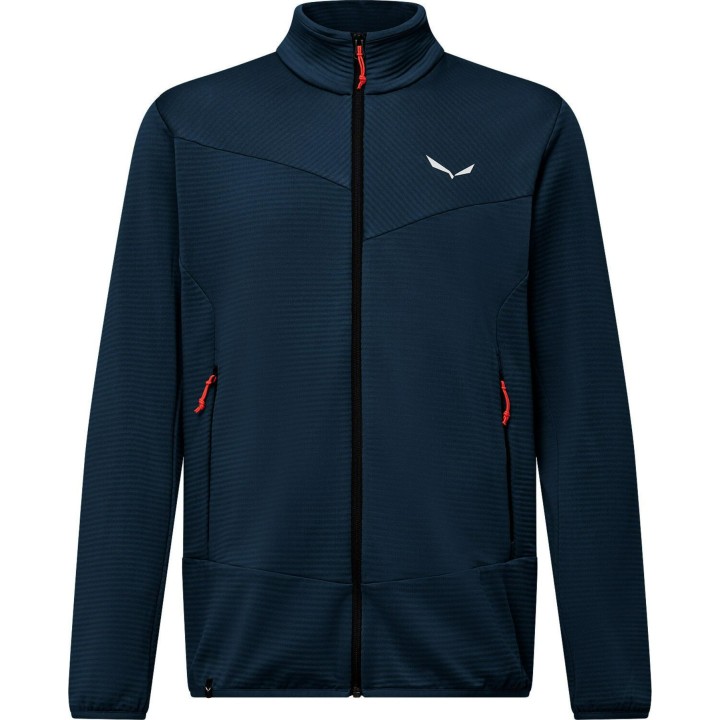 Giacca in pile Salewa Puez Altavia PL Polarlite, blu navy, taglia S