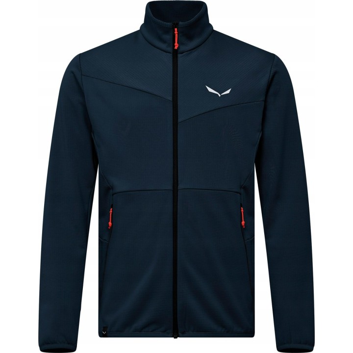 Chaqueta de forro polar Salewa Puez Cammino PL, color arándano, talla XL