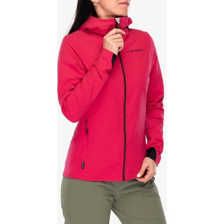 Chaqueta Descender Storm de La Sportiva, color Azalea/Redwood, talla XS