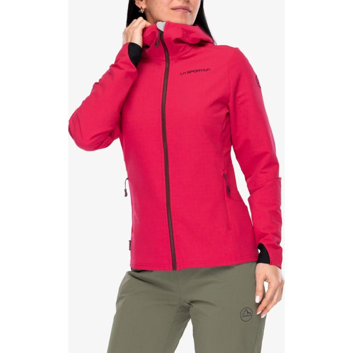 Chaqueta Descender Storm de La Sportiva, color Azalea/Redwood, talla XS