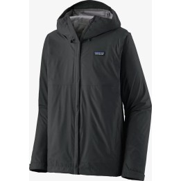 Giacca antipioggia Patagonia Torrentshell 3L, nera, taglia L