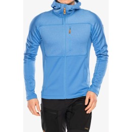 Casaco de velo Fjällräven Abisko Trail para homem, azul UN, tamanho XL