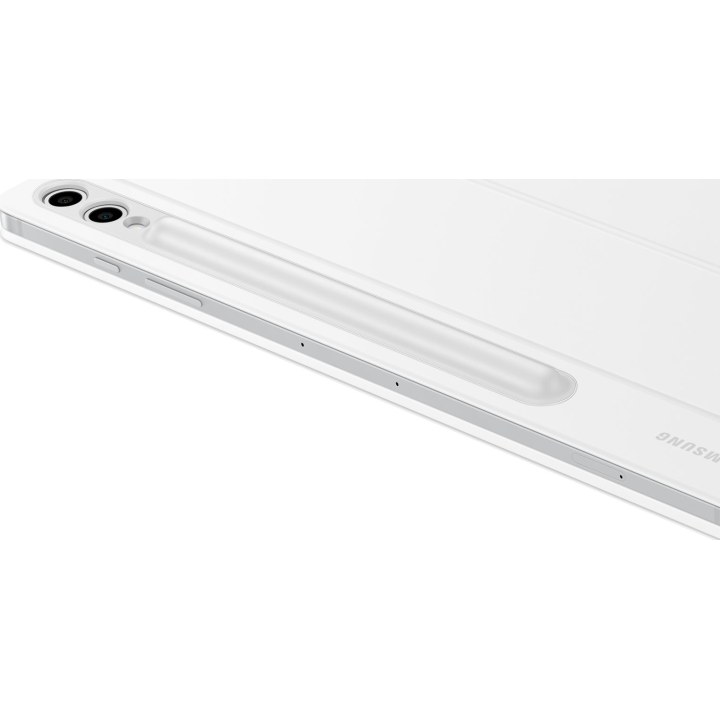 Clavier Samsung Book Cover avec touches IA blanches, pour Galaxy Tab S10+/S9+/S9 FE+, QWERTY