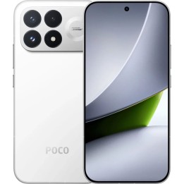 Xiaomi POCO F9 Pro 5G, 12 GB + 512 GB, AMOLED da 6,59 pollici, 7880 mAh, bianco