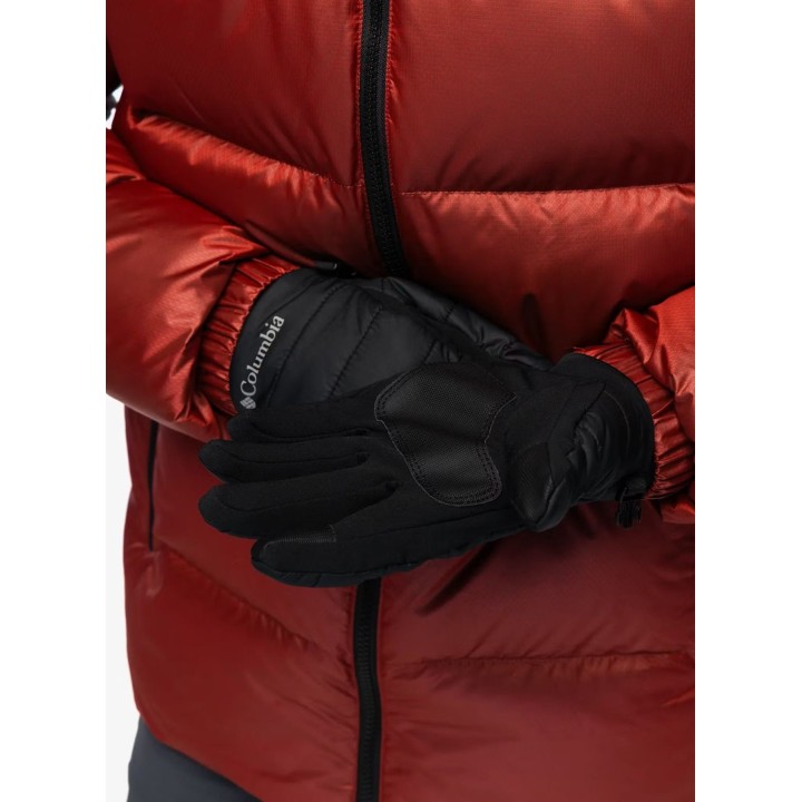 Guantes aislantes Columbia Powder Lite II, negro/negro, talla M
