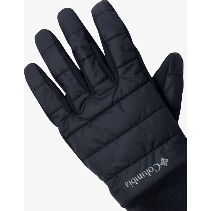 Guantes aislantes Columbia Powder Lite II, negro/negro, talla M