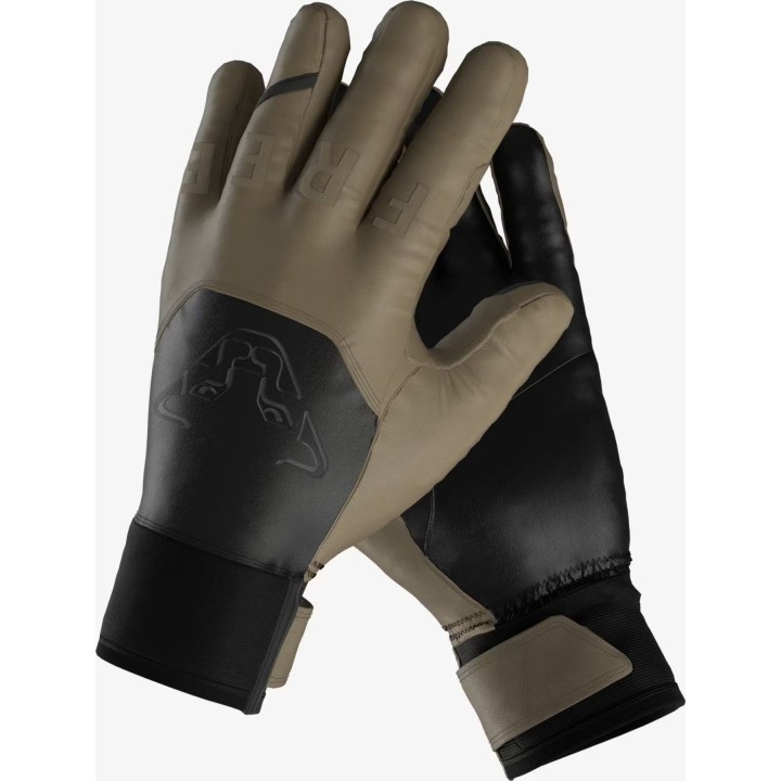 Dynafit Tigard Lederhandschuhe Covert Khaki/Schwarz M