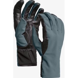 Guantes Ortovox Tour Softshell para hombre, color gris ártico oscuro, talla M