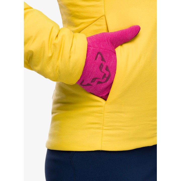 Dynafit Upcycled Thermal Gloves Flamingo L
