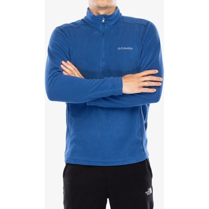 Columbia Klamath Range II Half-Zip Fleece Pullover Mountain Blue S