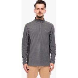 Columbia Klamath Range II Half-Zip Fleece Pullover City Grey/Shark Red XL