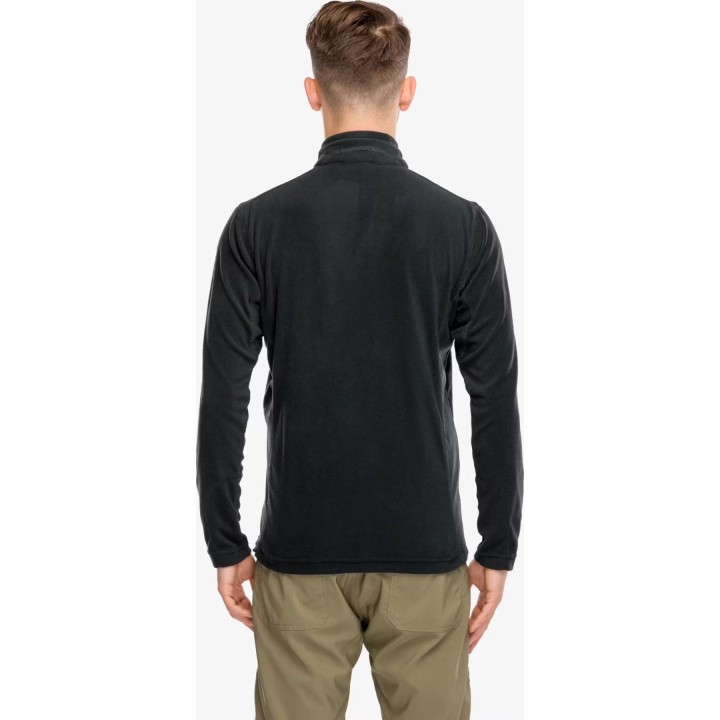 Jersey de forro polar Columbia Klamath Range II con media cremallera, negro, talla M