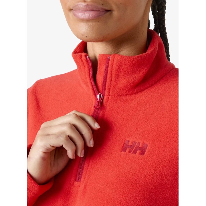 Helly Hansen Daybreaker Women’s Half-Zip Fleece Pullover Alert Red S