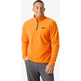 Helly Hansen Daybreaker Fleece-Pullover mit halbem Reißverschluss, leuchtend orange, Größe L