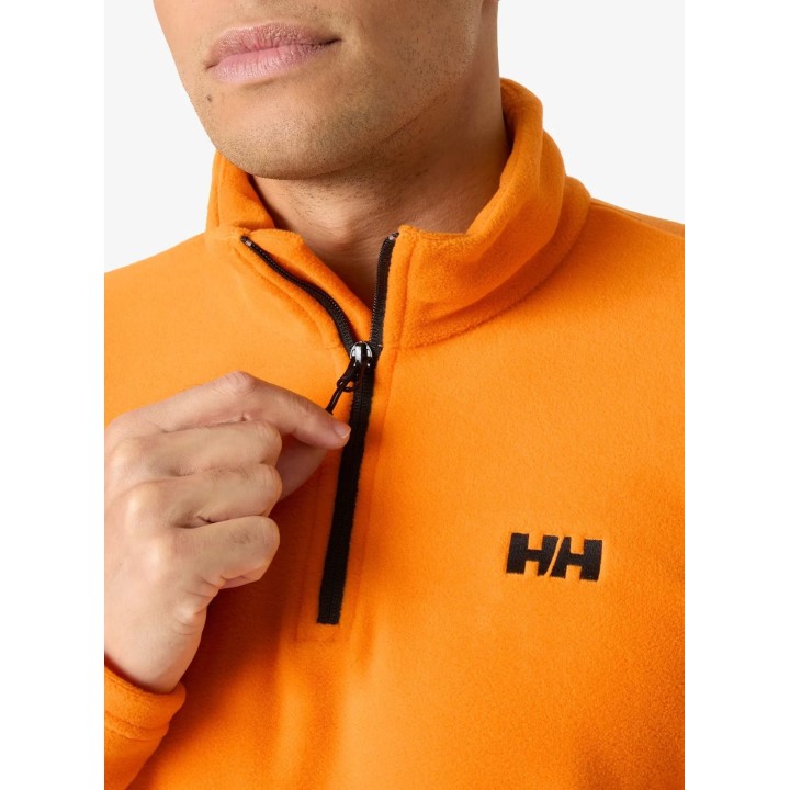 Jersey de forro polar con media cremallera Helly Hansen Daybreaker, naranja brillante, talla L