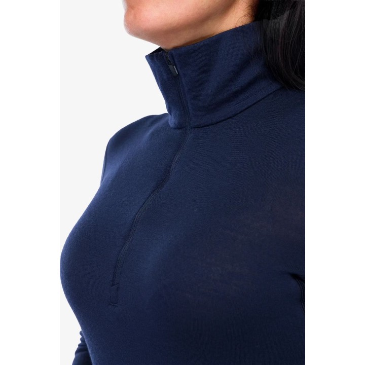 Icebreaker Merino 260 Tech Women’s LS Half-Zip Top Midnight Navy XS