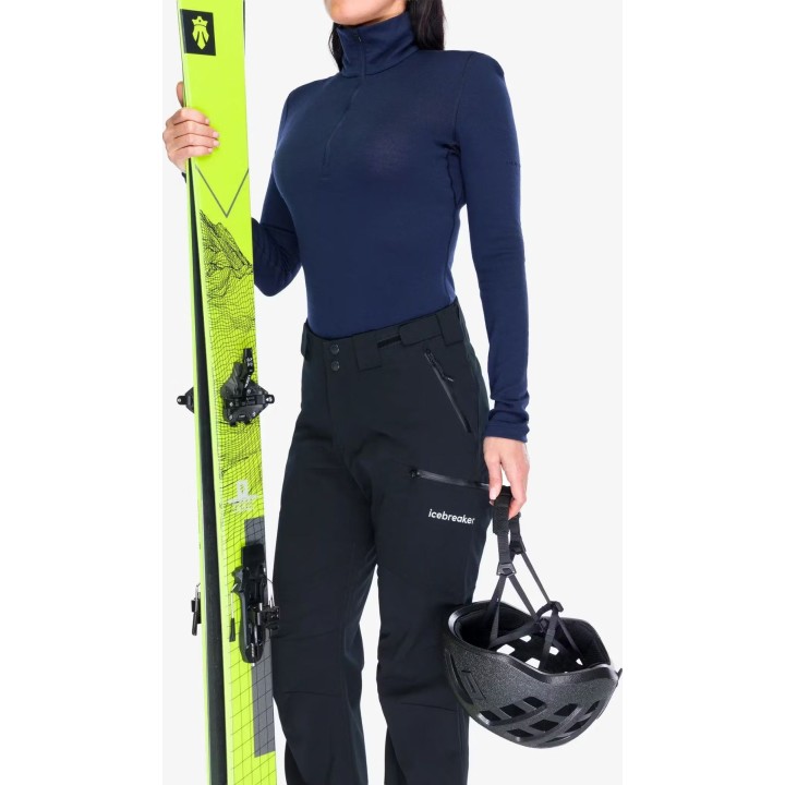Icebreaker Merino 260 Tech Women’s LS Half-Zip Top Midnight Navy XS