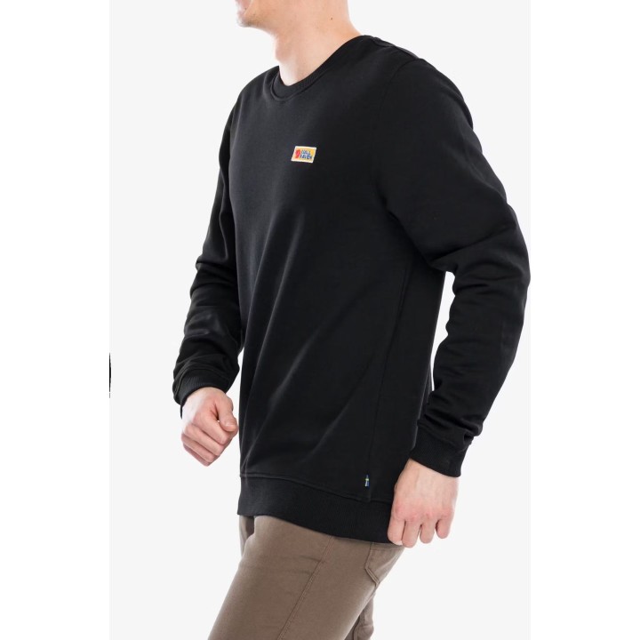 Jersey Fjällräven Vardag para hombre, negro, talla M