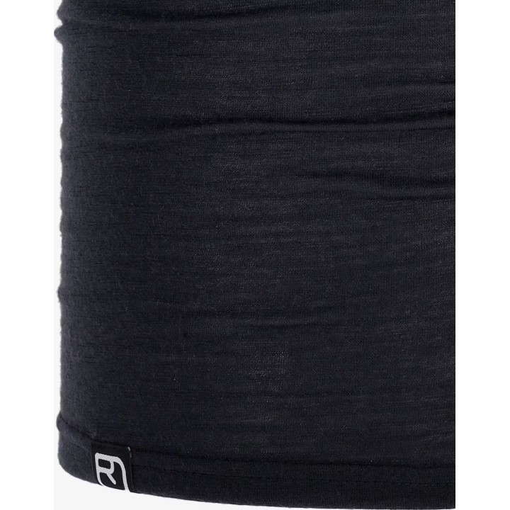Ortovox 120 Tec Logo, calentador de cuello, negro, talla M
