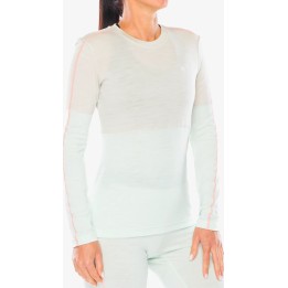 Ortovox 185 RockNWool a maniche lunghe da donna, colore White Tea, taglia L