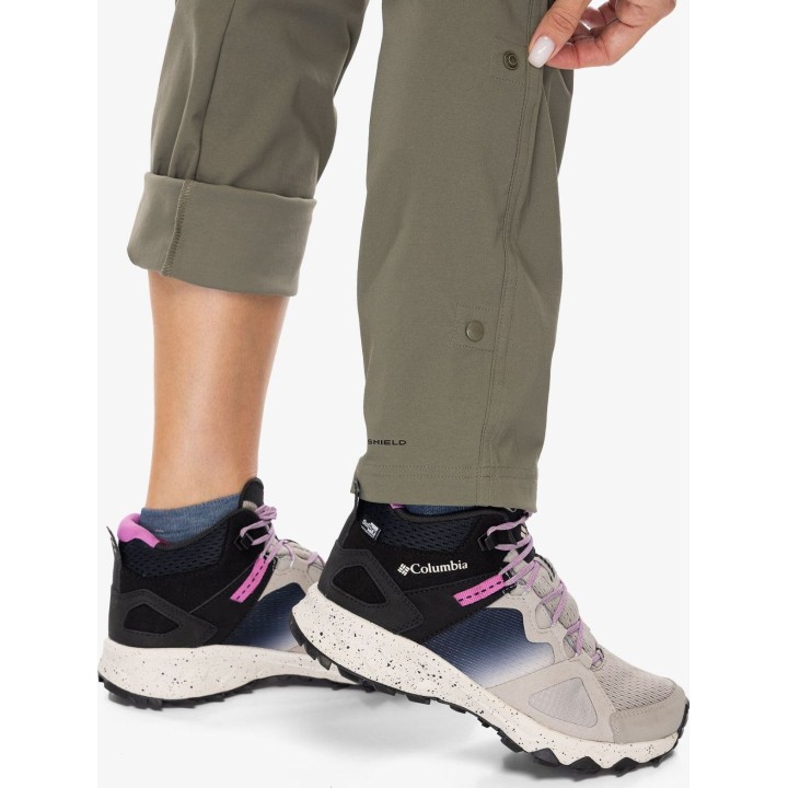 Pantalones Columbia Leslie Falls para mujer, negros, talla M