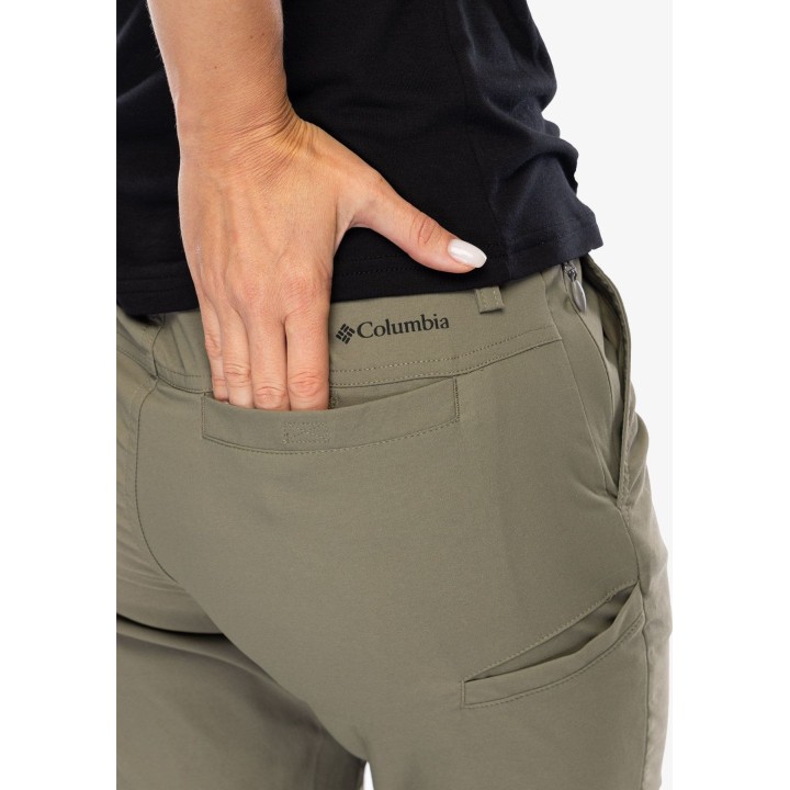 Pantalones Columbia Leslie Falls para mujer, negros, talla M