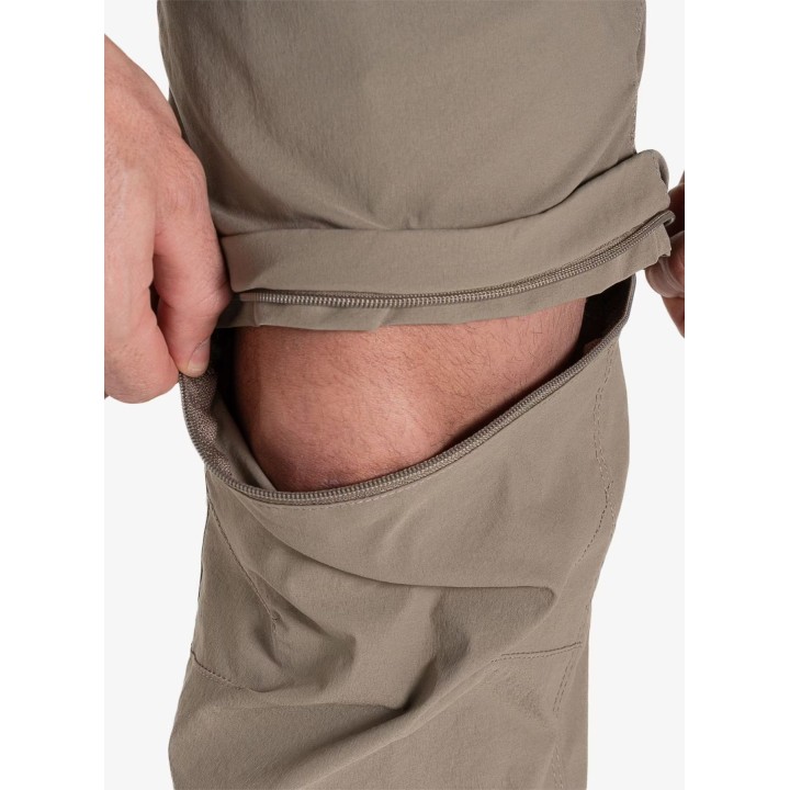 Pantalones convertibles Craghoppers NosiLife Pro III, color Pebble S