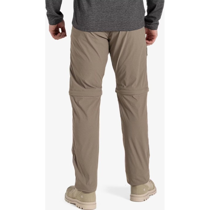 Pantalones convertibles Craghoppers NosiLife Pro III, color Pebble S