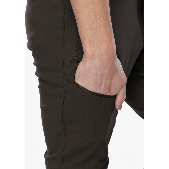 Pantalones convertibles Craghoppers NosiLife Pro III, color verde bosque, talla M