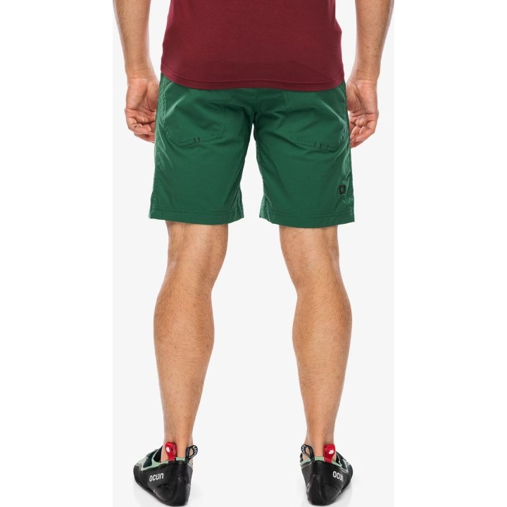 Pantalones cortos de escalada Ocun Mania Shorty, verde oscuro, talla XL