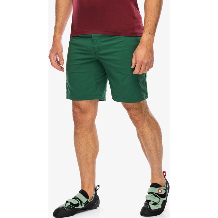 Pantalones cortos de escalada Ocun Mania Shorty, verde oscuro, talla XL