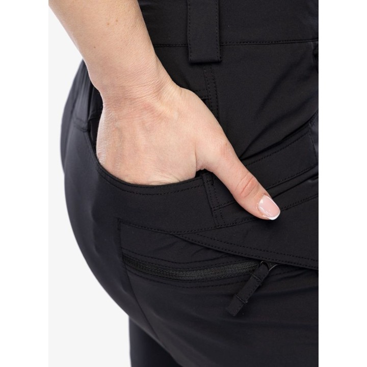 Pantalones cortos de montaña para mujer Helikon-Tex OTP 8.5, negros, talla L
