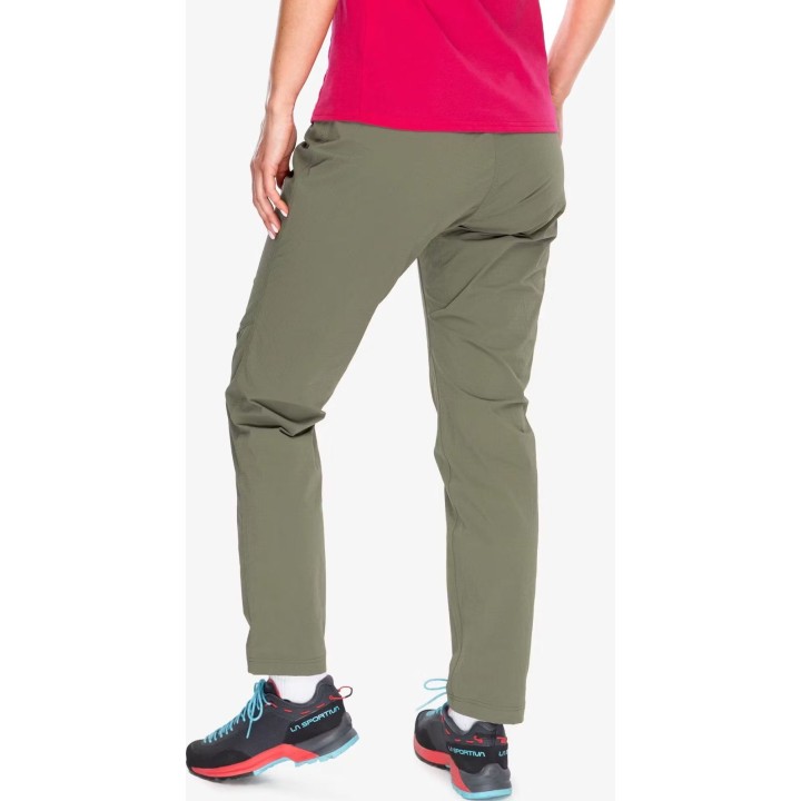 Pantalones de escalada La Sportiva Helixir para mujer, color Night Sky/Cypress, talla M