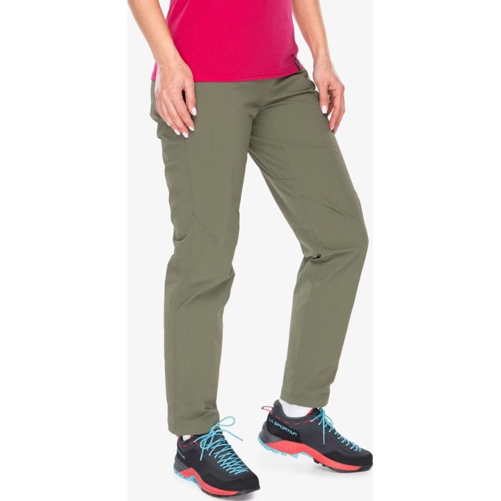 Pantalones de escalada La Sportiva Helixir para mujer, color Night Sky/Cypress, talla M