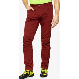 Pantalon d'escalade Ocun Drago Organic pour homme, couleur « Wine Syrah », taille M