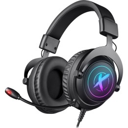 Defender EPIC PRO 7.1 Gaming Headset with Virtual Surround Sound, RGB Backlighting and Microphone, with USB Connection.