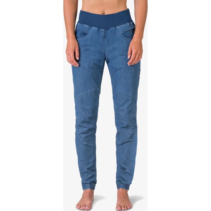 Pantalones de escalada para mujer Rafiki Chain, vaqueros, talla M