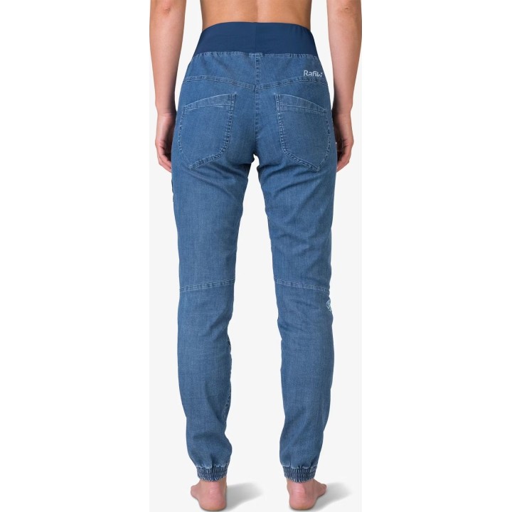 Pantalones de escalada para mujer Rafiki Chain, vaqueros, talla M