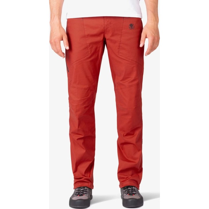 Pantalones de escalada Rafiki Crag, color Chili Oil/Graphite, talla L