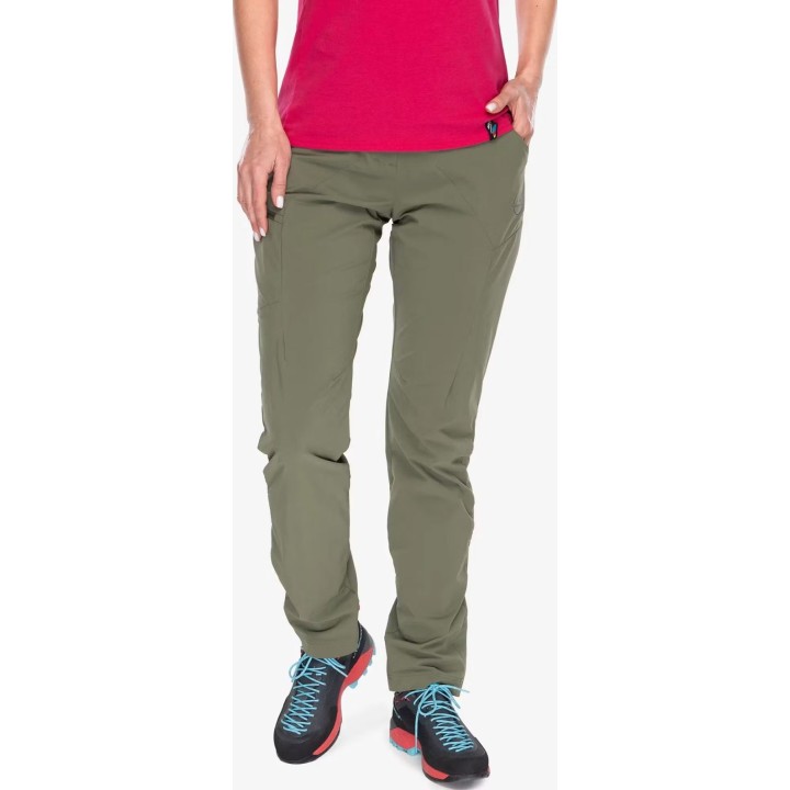 Pantalones de senderismo La Sportiva Monument para mujer, color Cypress/Night Sky, talla S
