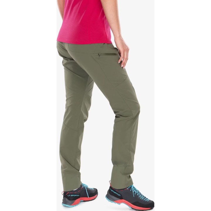 Pantalones de senderismo La Sportiva Monument para mujer, color Cypress/Night Sky, talla S