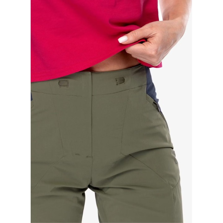 Pantalones de senderismo La Sportiva Monument para mujer, color Cypress/Night Sky, talla S