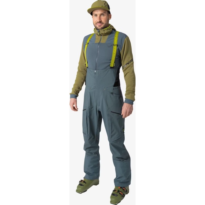 Calças Dynafit Tigard GTX para homem, cor Cinder/Preto, tamanho M