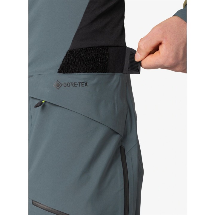 Calças Dynafit Tigard GTX para homem, cor Cinder/Preto, tamanho M