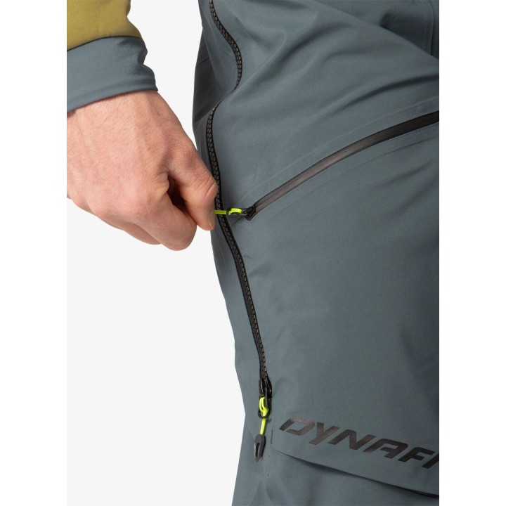 Pantaloni Dynafit Tigard GTX da uomo, colore Cinder/Nero, taglia M