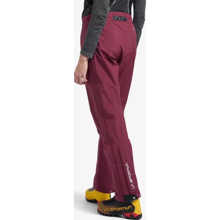 Pantalones La Sportiva Alpine Guide GTX Performance, color Redwood, talla XS