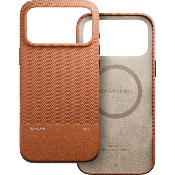 Capa Native Union (RE) Classic - Compatível com MagSafe para iPhone 17 Pro (Bege)